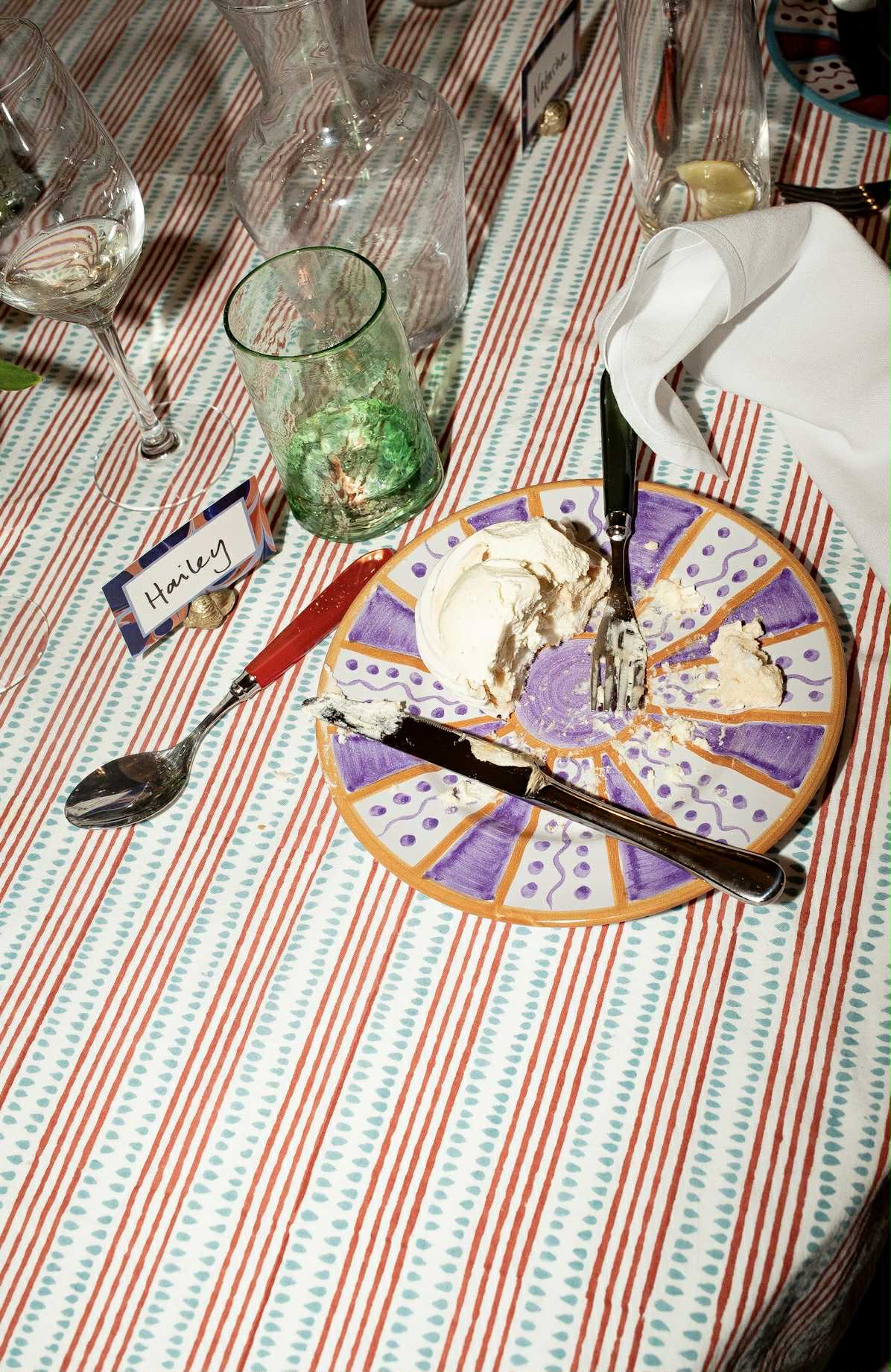 Celebration table setting